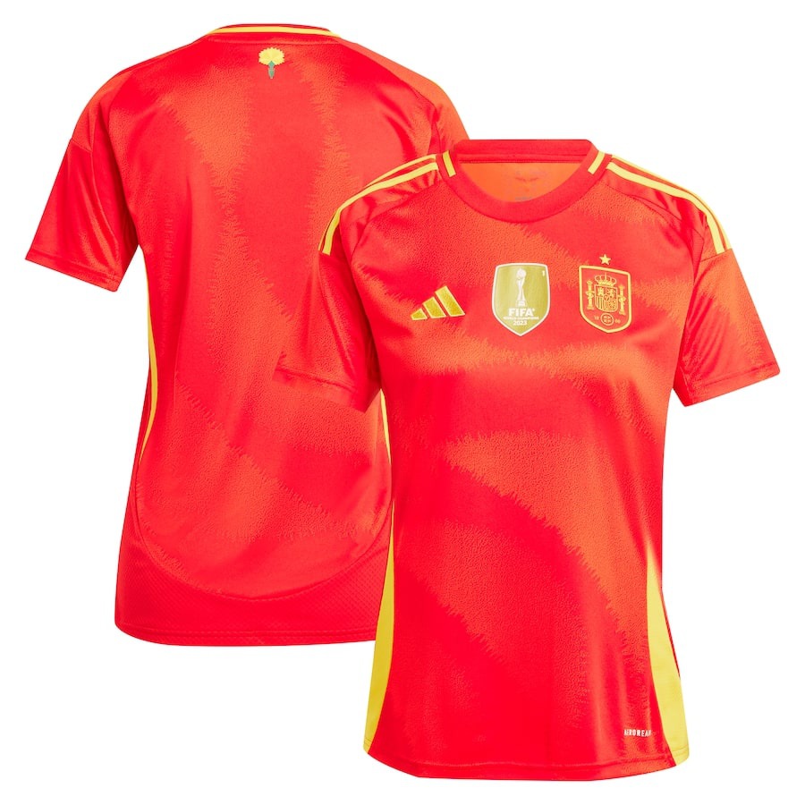 Spain Women's Home Jersey 2024 2025 Euro | Foot Sport-League Threads